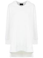 Andrea Bogosian Embroidered Hoodie - White