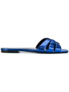 Saint Laurent Nu Pieds Sandals - Blue