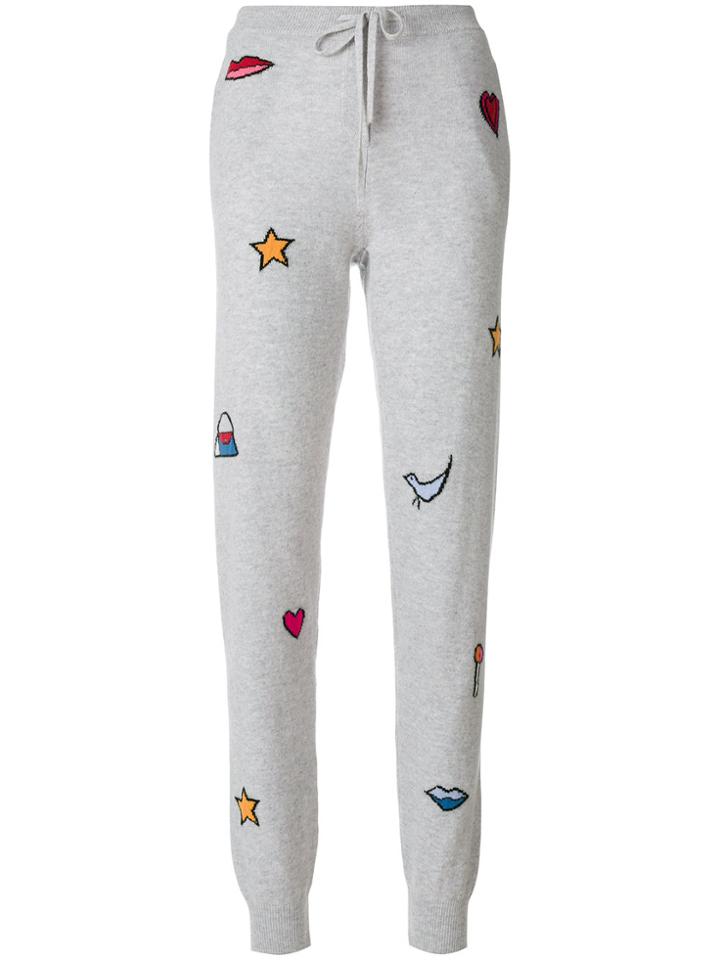 Chinti & Parker Lolita Purse Tracksuit Bottoms - Grey