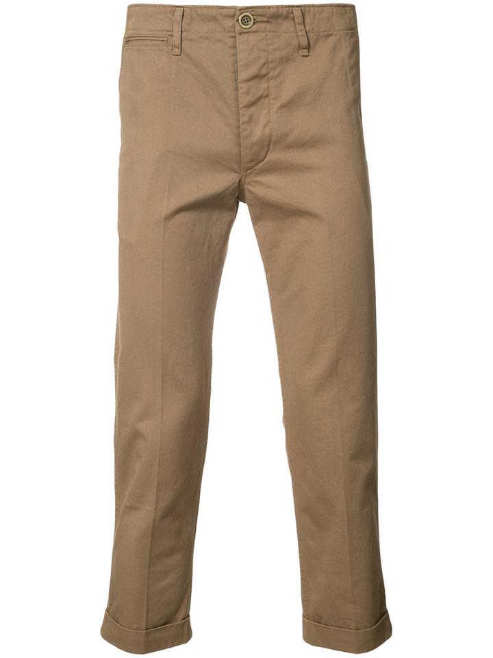 Visvim - Chino Trousers - Men - Cotton - 3, Nude/neutrals, Cotton