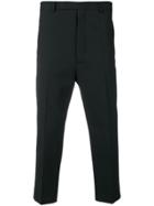 Rick Owens Slim Cropped Astaires - Black