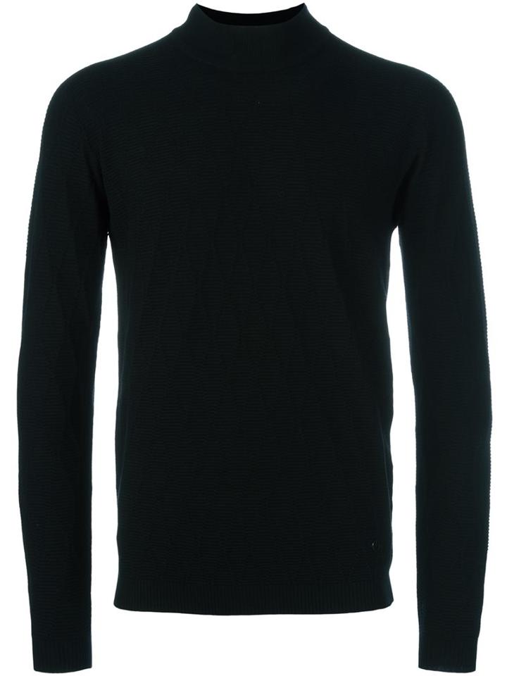 Armani Collezioni Mock Neck Jumper