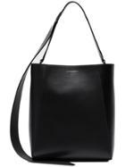 Calvin Klein 205w39nyc Buck Stripe Leather Bucket Bag - Black