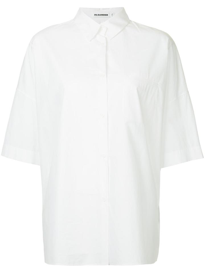 Jil Sander Poplin Shirt - White