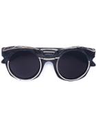 Kuboraum - 'mask U6' Sunglasses - Unisex - Acetate - One Size, Black, Acetate