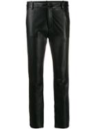 Nili Lotan Cropped Skinny-fit Trousers - Black
