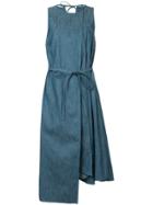 Maison Mihara Yasuhiro Asymmetric Denim Dress - Blue