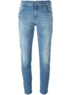 7 For All Mankind Medium Wash Jeans, Women's, Size: 25, Blue, Cotton/polyester/spandex/elastane