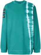 Manua Kea Tie Dye Sweatshirt - Green