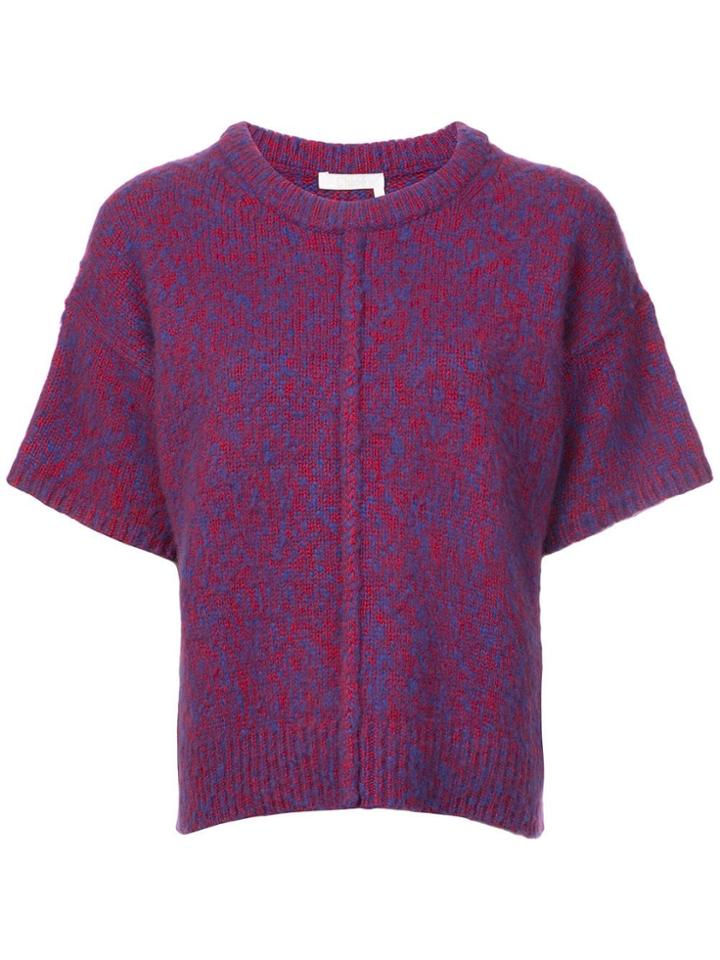 Chloé Knitted Top - Blue
