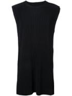 Homme Plissé Issey Miyake Pleated Long Tank Top