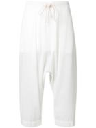 Lost & Found Rooms Cropped Trousers - White