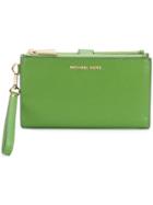 Michael Michael Kors Top Zip Wallet - Green
