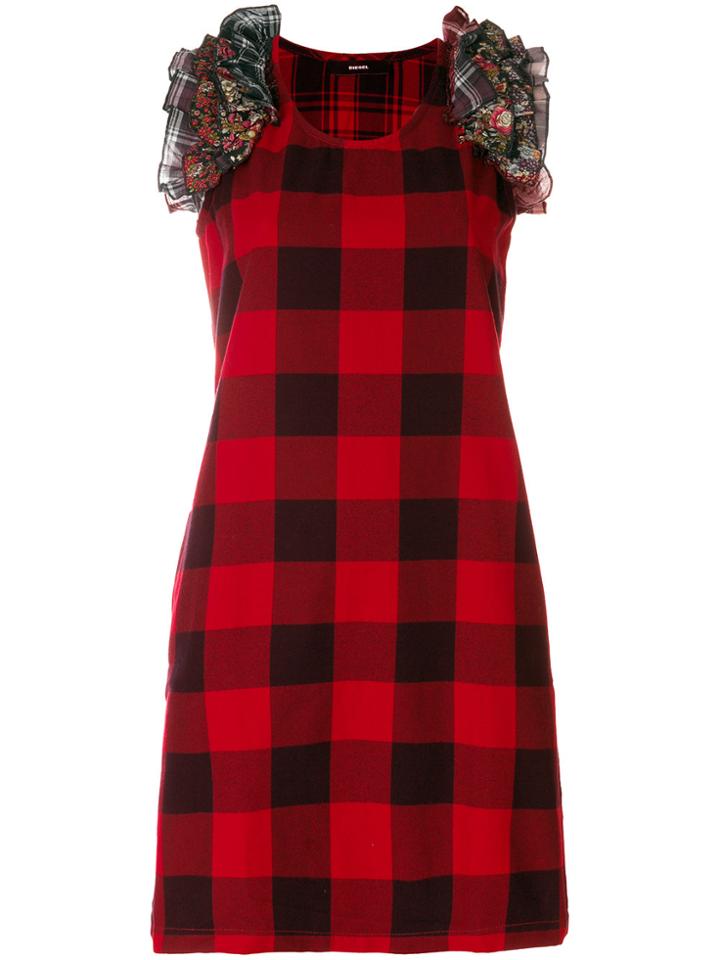 Diesel D-carys-a Dress - Red