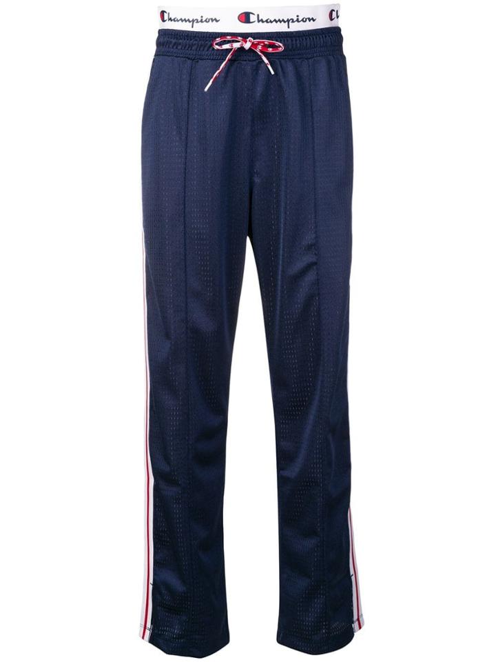 Champion Logo Track Pants - Blue
