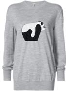 Loewe - Panda Jumper - Women - Wool - M, Grey, Wool