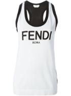 Fendi Vintage Logo Vest Top