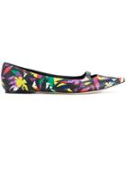 Tomas Maier Futurist Palm Ballerina - Black