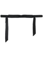 Ann Demeulemeester Thin Bow Tie - Black
