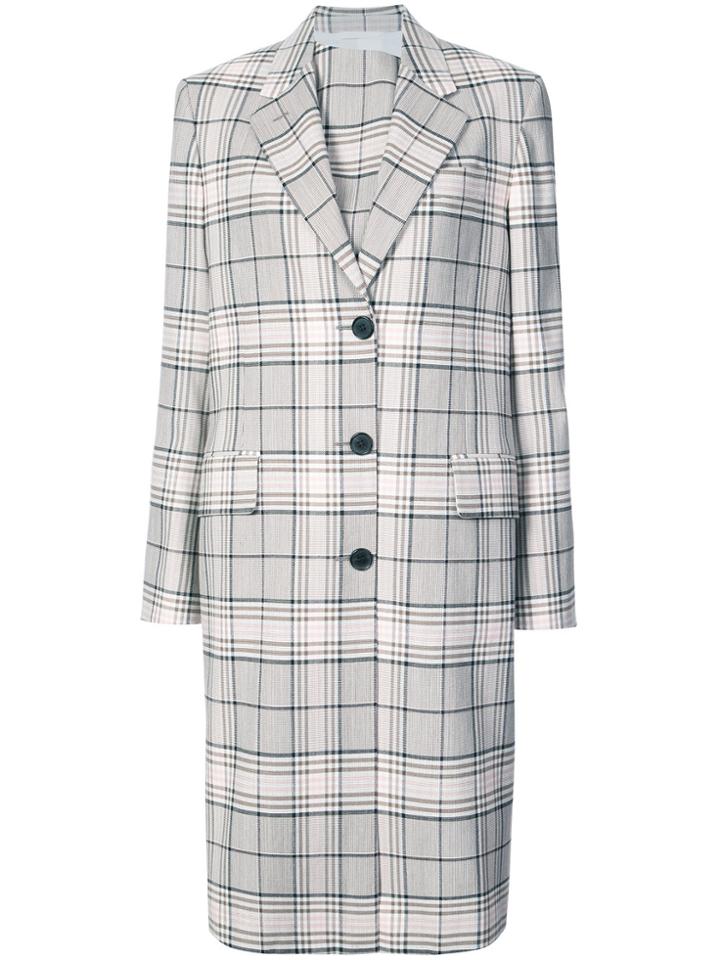 Calvin Klein 205w39nyc Classic Single-breasted Coat - Nude & Neutrals