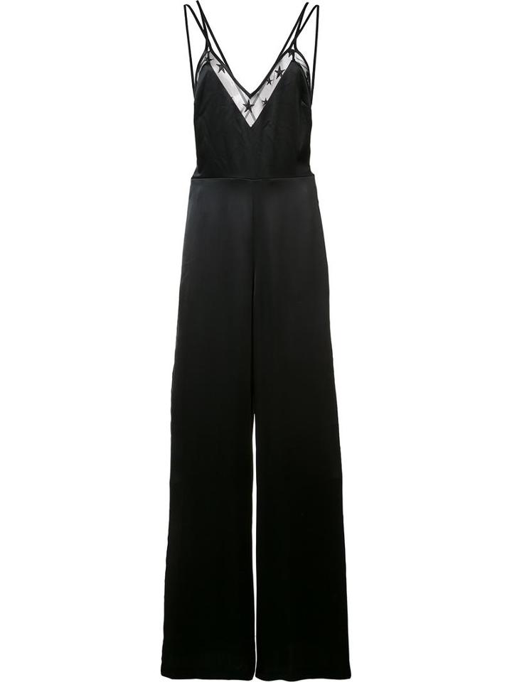 Zac Zac Posen 'vivienne' Jumpsuit, Women's, Size: 6, Black, Triacetate/polyester