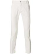Entre Amis Cropped Trousers - White