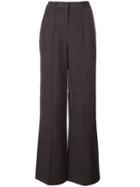 Adam Lippes Relaxed Wide-leg Trousers - Brown