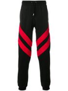 Givenchy Striped Track Trousers - Black