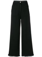 Federica Tosi Wide Leg Trousers - Black