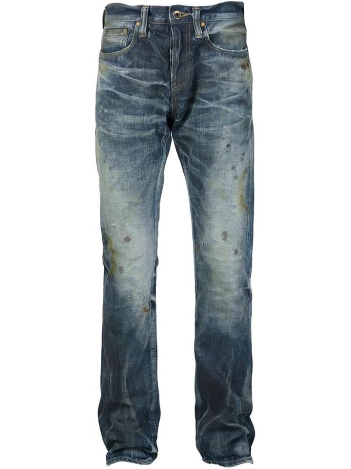 Prps Noir Straight Leg Jeans, Men's, Size: 38, Blue, Cotton