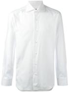 Barba Classic Button Down Shirt, Men's, Size: 42, White, Cotton