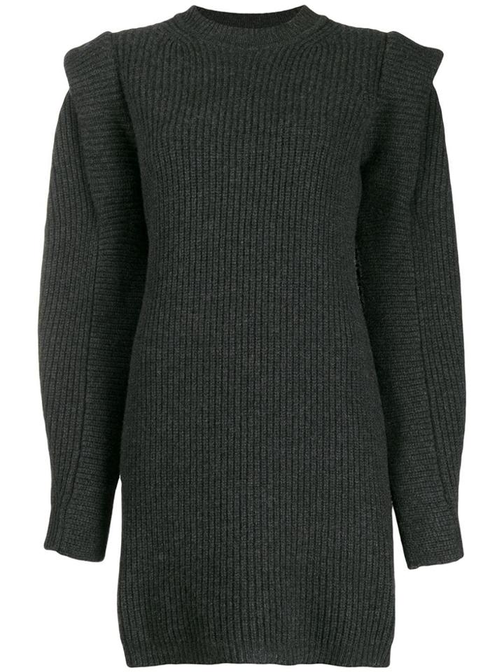 Isabel Marant Beatsy Sweater Dress - Grey