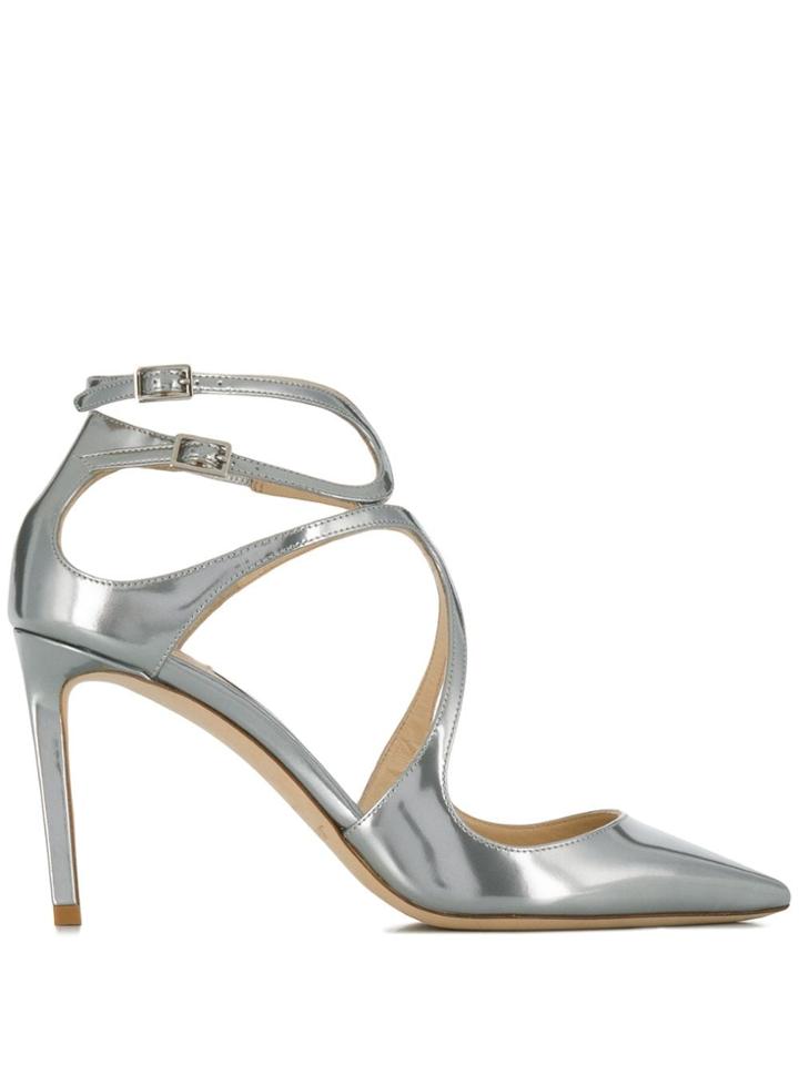 Jimmy Choo Lancer 90mm Pumps - Silver