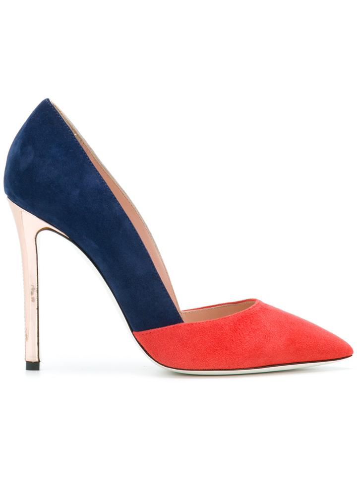 Pollini Colour Block Pumps - Multicolour