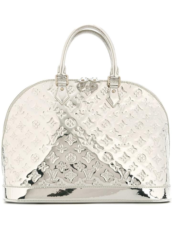 Louis Vuitton Vintage Alma Mm Jumbo Xl Hand Bag - Silver