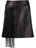 Tamara Mellon Fringed Mini Skirt