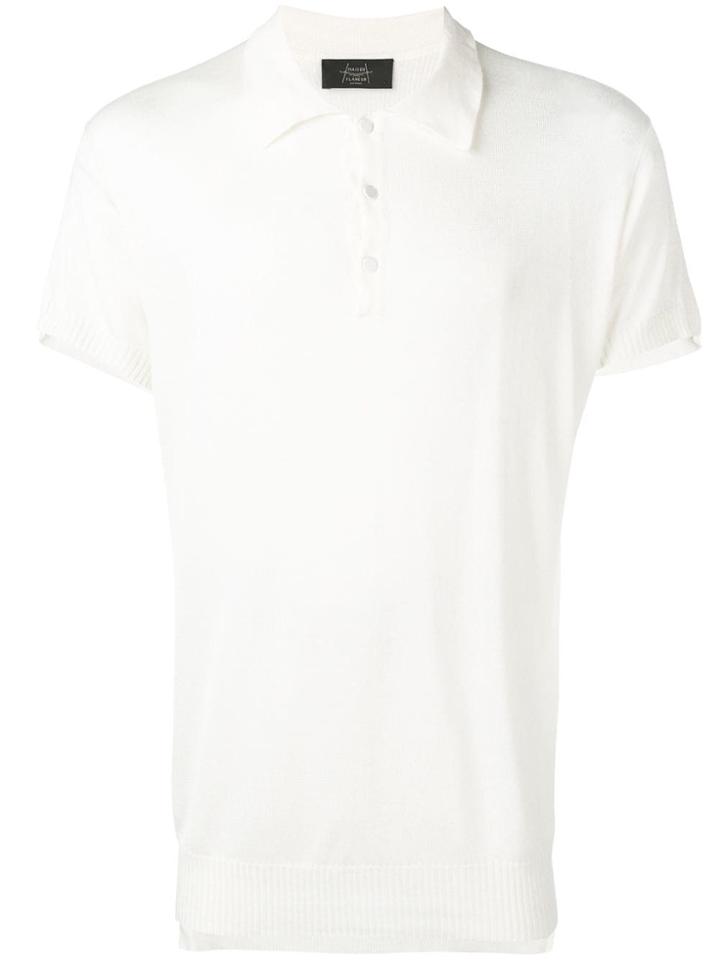 Maison Flaneur Slim-fit Polo Shirt - Neutrals