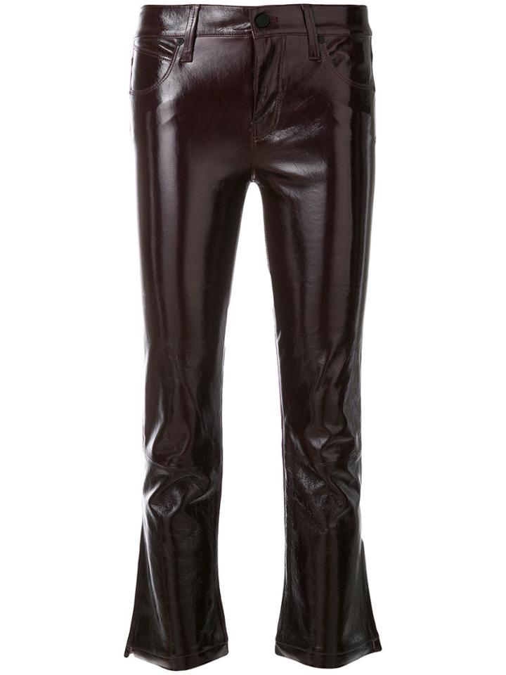 Lucio Vanotti Elasticated Cuffs Cropped Trousers - Blue