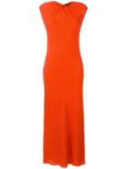 Theory Fitted Tube Dress - Red