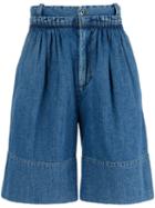 J.w.anderson Baggy Denim Shorts, Men's, Size: 46, Blue, Cotton