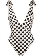 Zimmermann Honour Tie Swimsuit - Neutrals