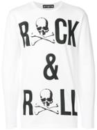 Mastermind World Rock And Roll Sweatshirt - White