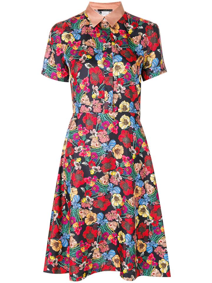 Paul Smith Floral-print Dress - Multicolour