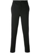 Lanvin - Tailored Trousers - Men - Cotton/polyamide/spandex/elastane/wool - 48, Black, Cotton/polyamide/spandex/elastane/wool