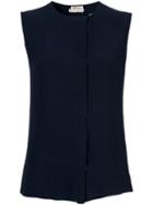 Hermès Pre-owned Sleeveless Top - Blue
