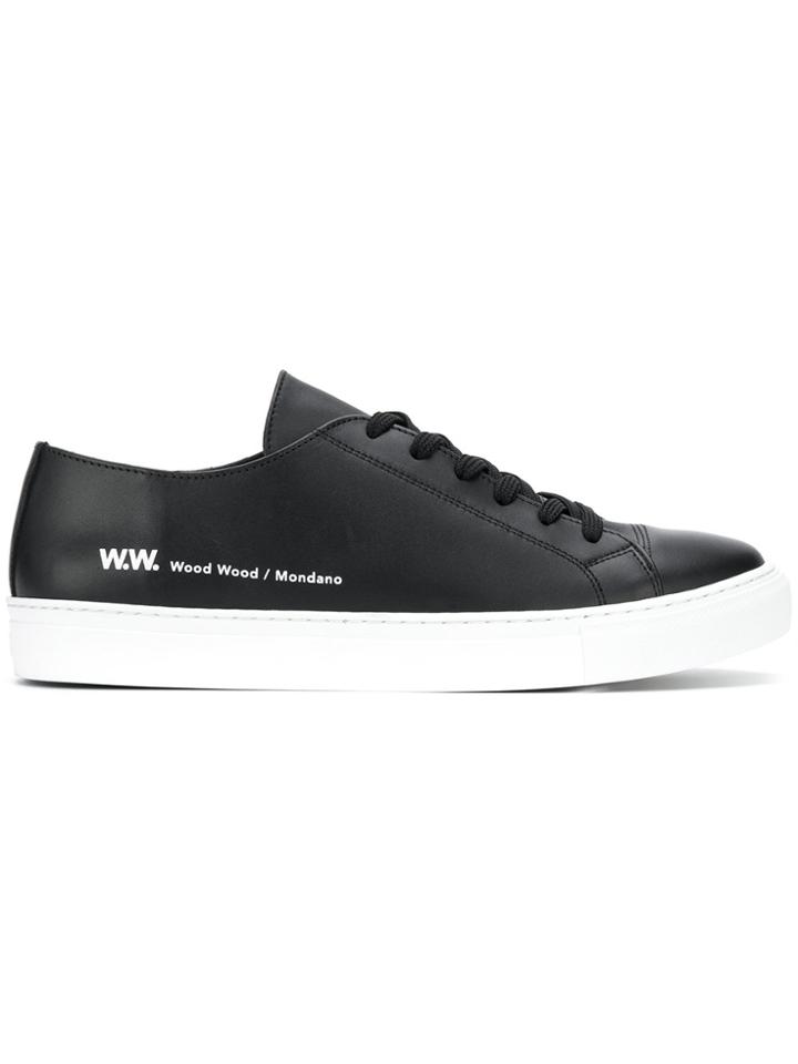 Wood Wood Lace-up Sneakers - Black