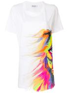 Dondup Printed Short Sleeved T-shirt - White