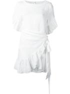 Isabel Marant Étoile 'delicia' Dress, Women's, Size: 38, White, Viscose/linen/flax