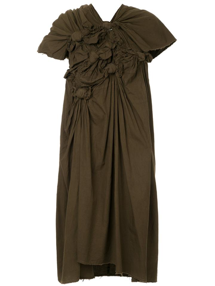 Comme Des Garçons Vintage Knotted Dress - Green