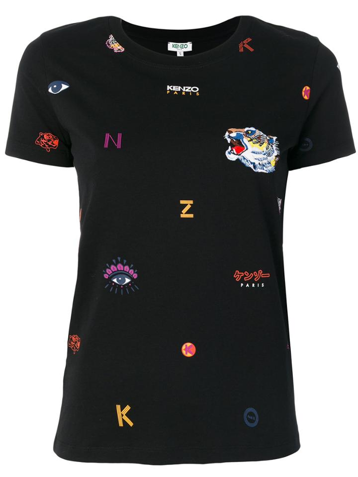 Kenzo Multi Icon T-shirt - Black